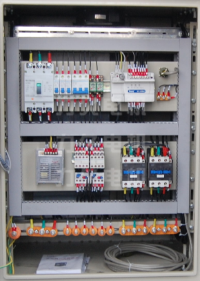 变频电机控制柜PLC