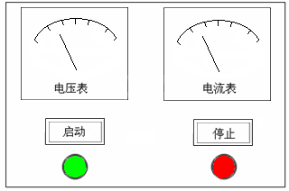 YP2宽频电机电气柜控制面板