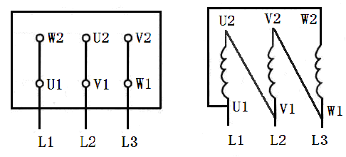 三相异步电动机三角形接法