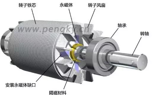 笼型永磁转子